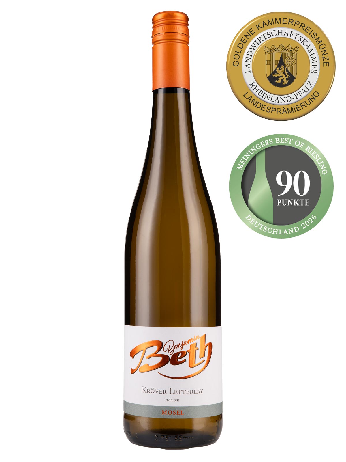 2025 KRÖVER LETTERLAY - RIESLING SPÄTLESE TROCKEN