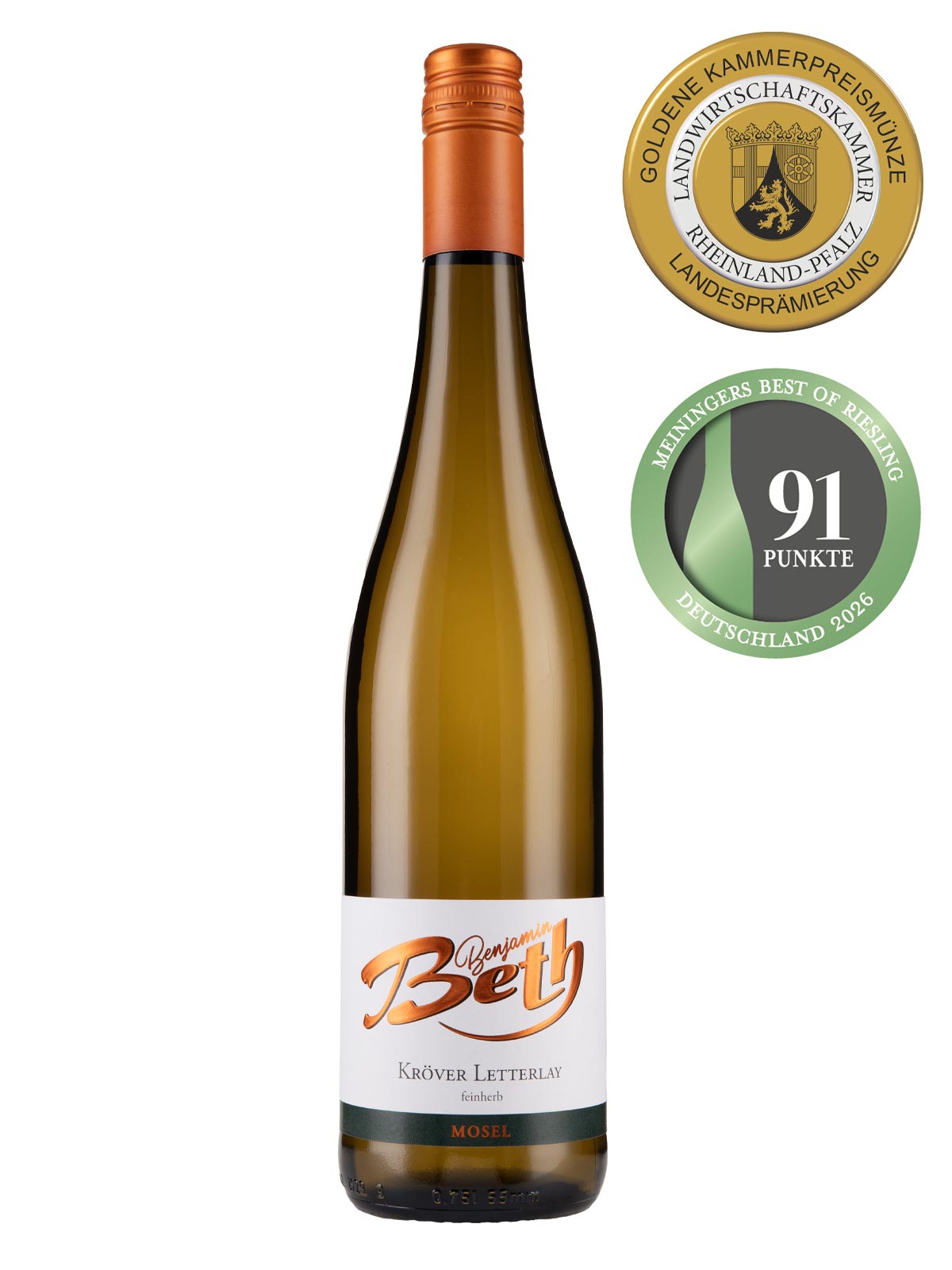 2025 KRÖVER LETTERLAY - RIESLING SPÄTLESE FEINHERB
