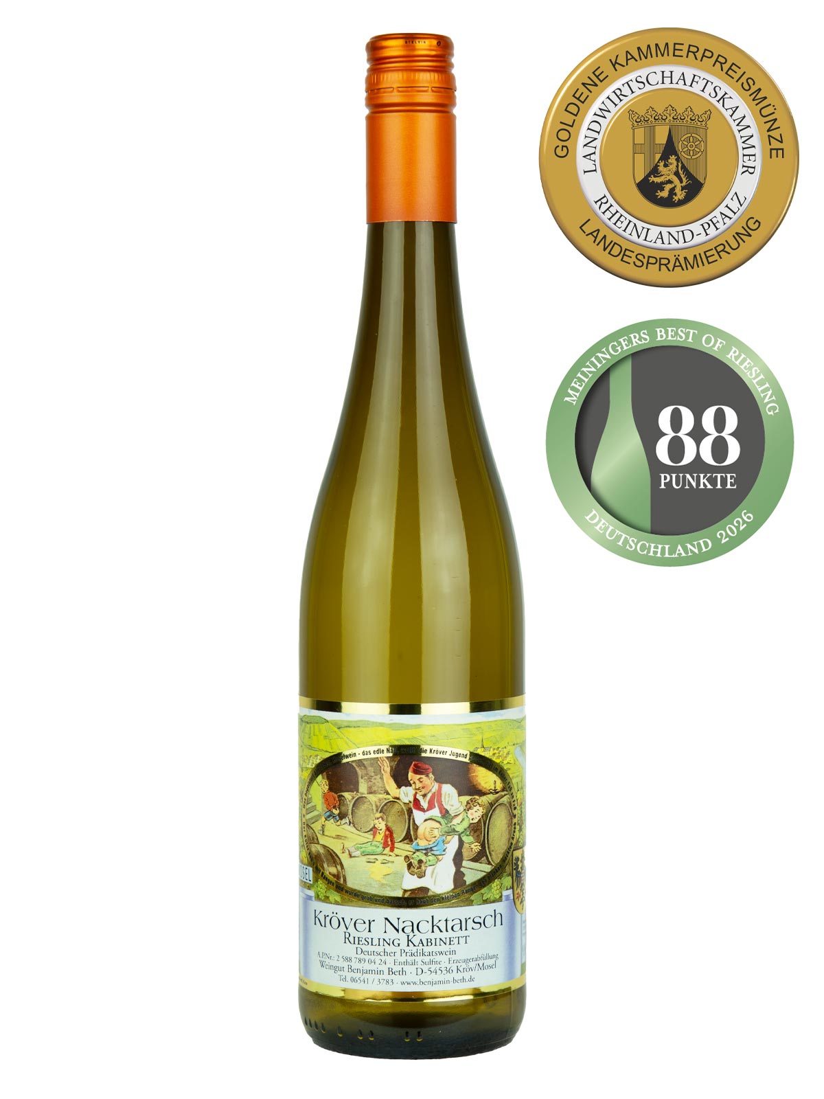 2025 KRÖVER NACKTARSCH RIESLING KABINETT