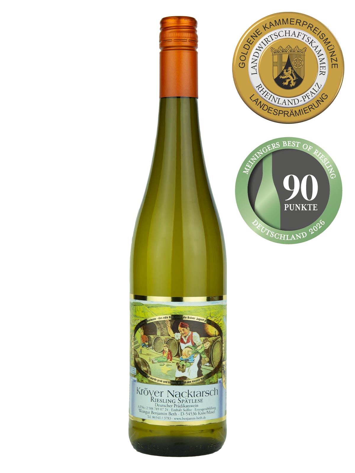 2025 KRÖVER NACKTARSCH - RIESLING SPÄTLESE